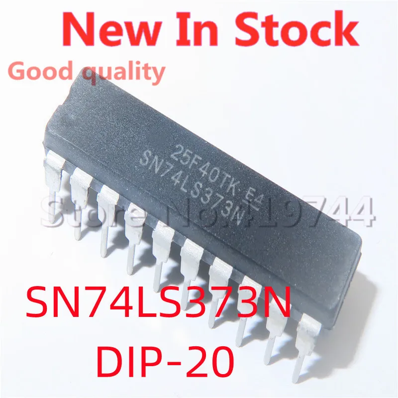 5 шт./лот SN74LS373N 74LS373 DIP-20 прозрачная защелка D-типа 8-way 3-state в наличии новая Оригинальная интегральная схема