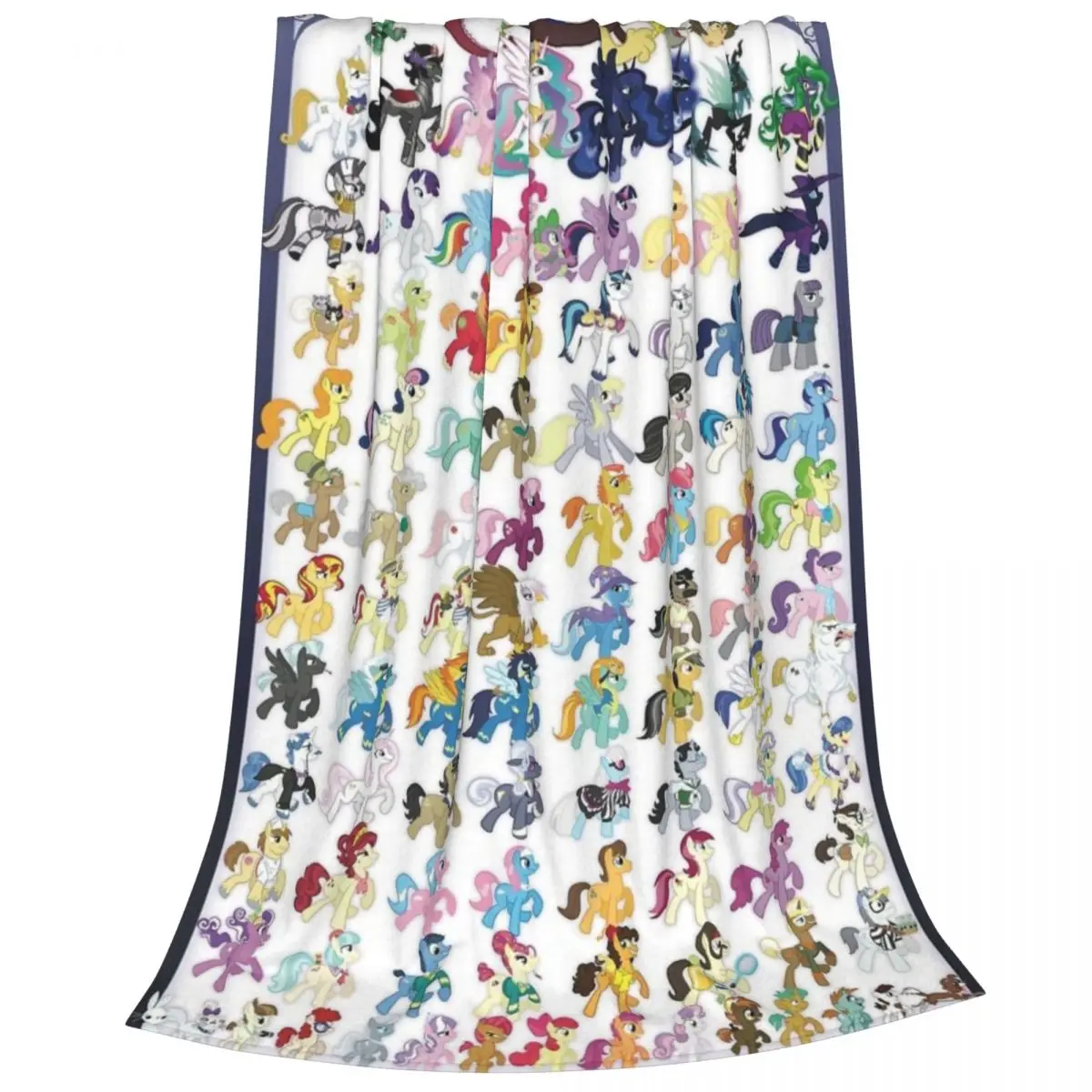 Одеяло 100 PONIES MEGA-PATTERN покрывало на кровать одеяло в стиле аниме униформа для