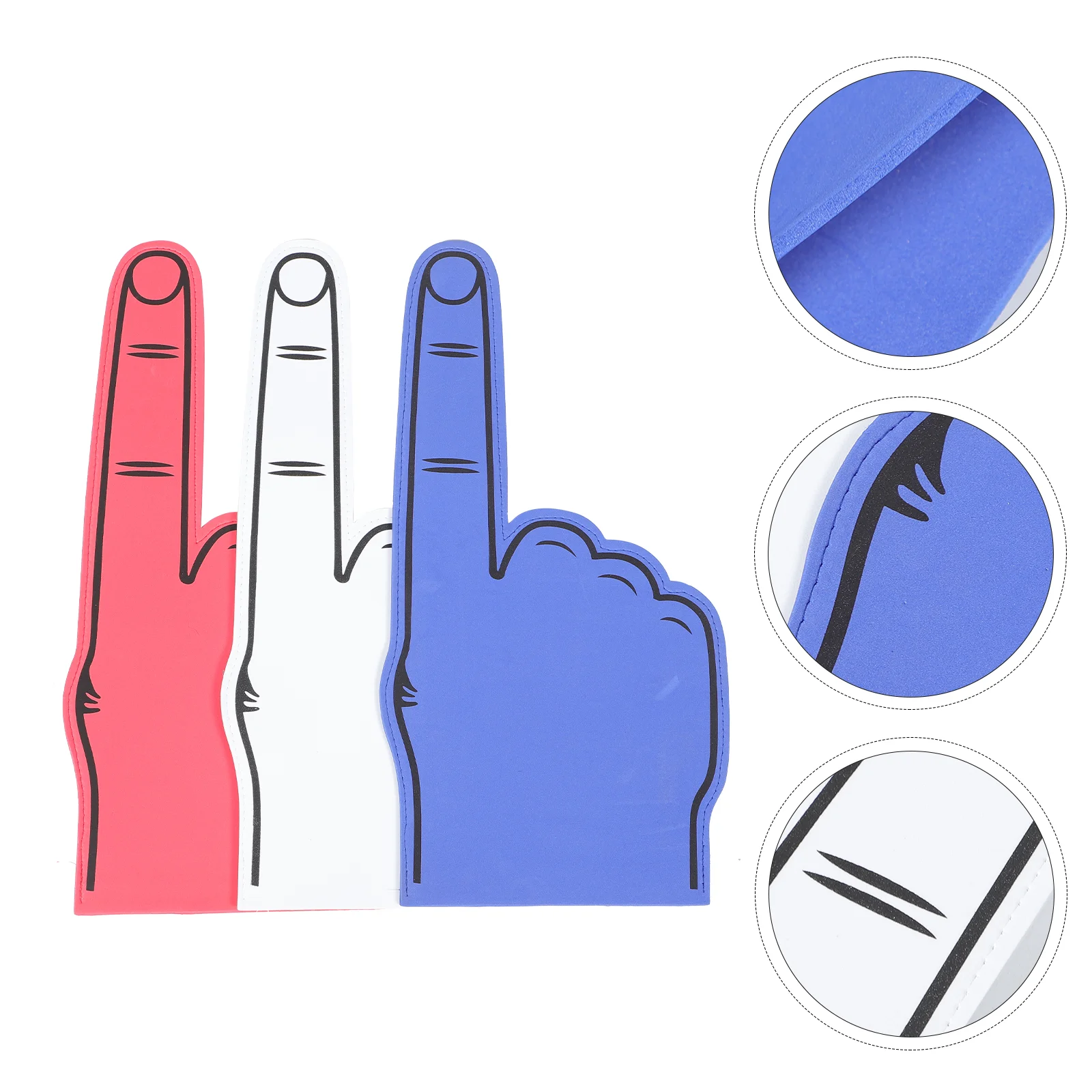 

Fingers Finger Partygloves Cheerleading Hand Cheerpalm Cheeringnoise Makers Fan Football Favors Fingergiantportable Props