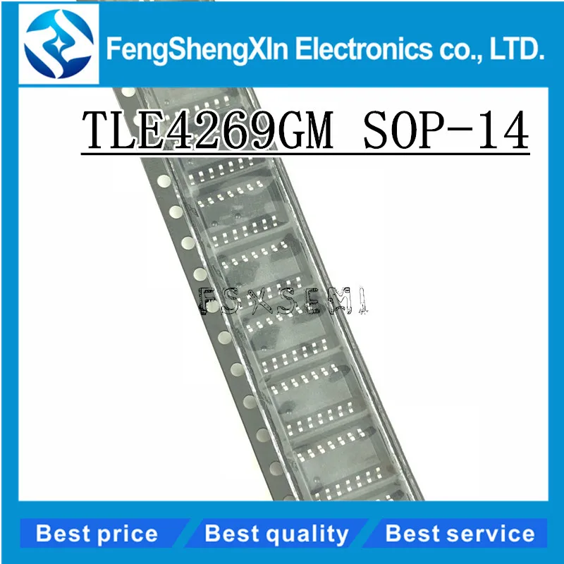 

10pcs/lot TLE4269GM 4269GM TLE4269 SOP-14 standard voltage regulator