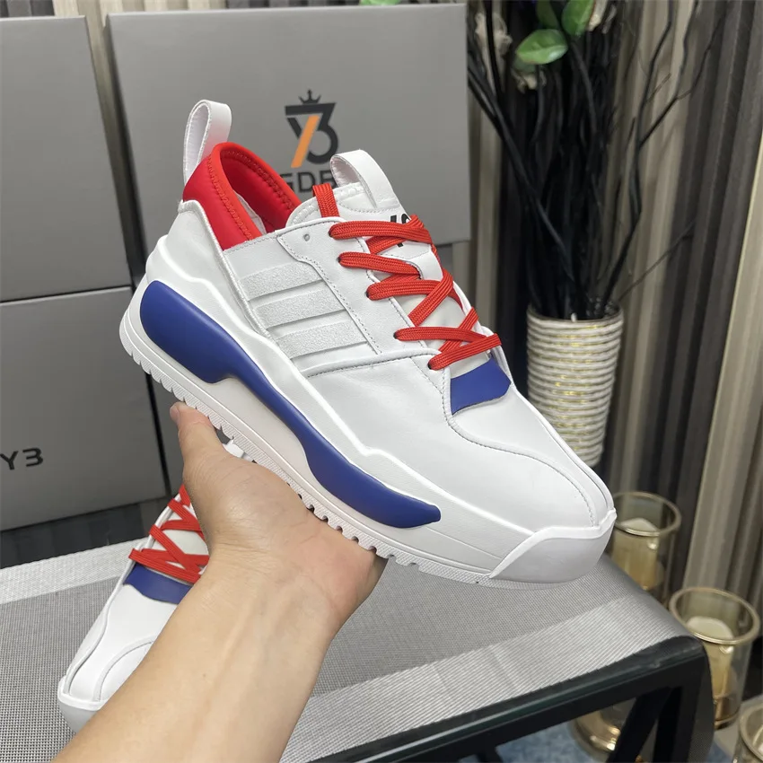 

Y3 Men Vulcanize Shoes New Fahsion Classic Platform Shoes Canvas Shoes for Male Anti-Odor Men Casual Shoes Flats Hard-Wearing
