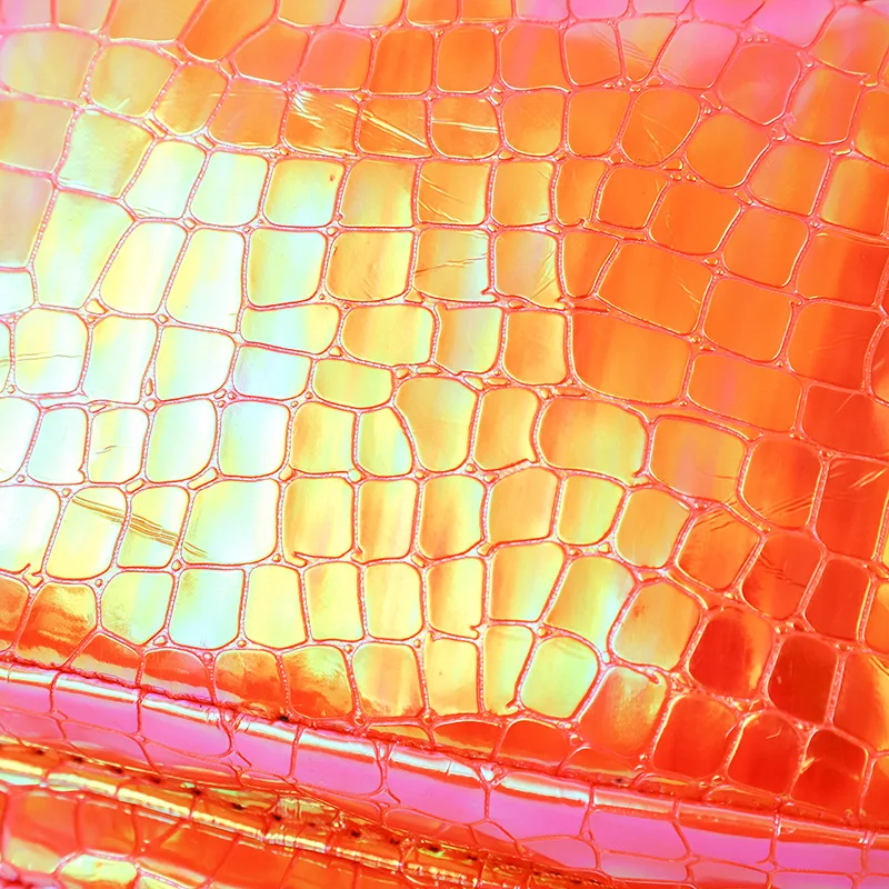 Fashion gradient men's chest bag casual simple laser crossbody bag waterproof multi-functional chest bag