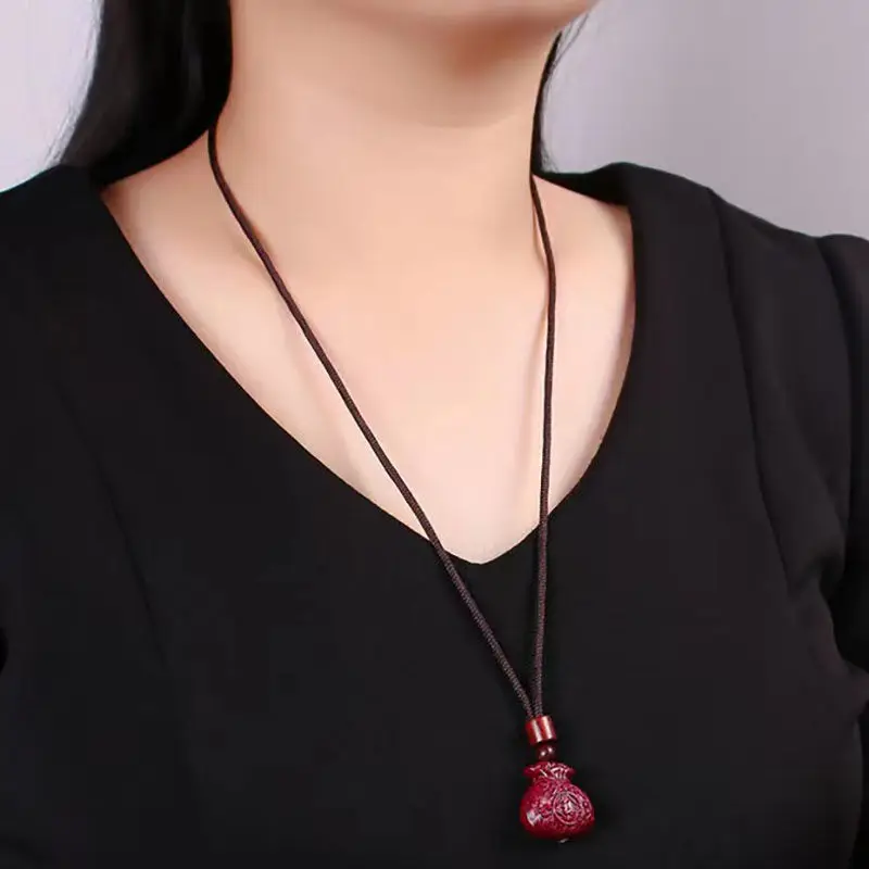 Амулет Cinnabar для мужчин и женщин фиолетовый золотой песок сумка на удачу сумочка