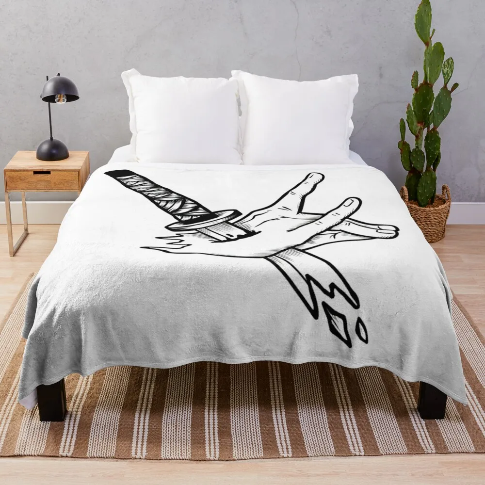 Ручной знак Kon одеяло роскошные одеяла с утолщенными волосами