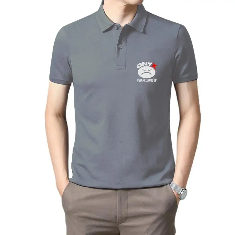 

Golf wear men New ONYX WAKEDAFUCUP Rap Hip Hop Music men polo t shirt for men
