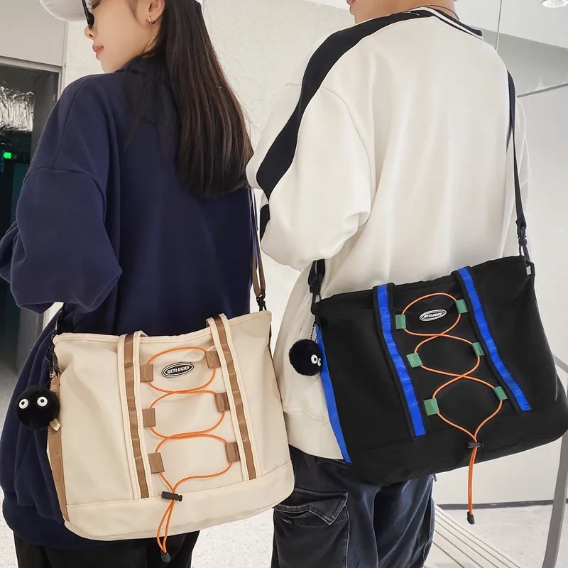 

Summer New Women Crossbody Bag Nylon Shoulder Bags For Girls Boys Large Capacity Storage Bags Waterproof Messenger Bags