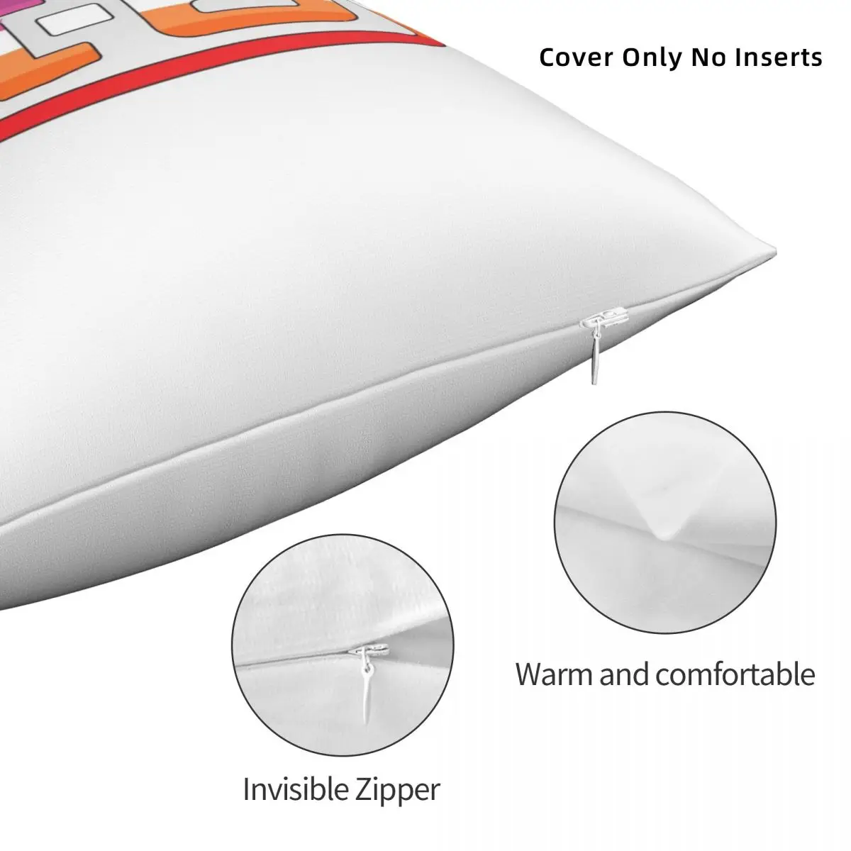 9-1-1 одиночная Звезда логотип квадратная наволочка полиэстер бархатная Подушка