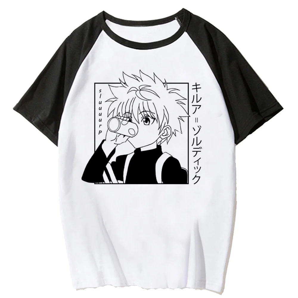 

Hunter x Hunter Tee Женская японская манга Y2K, аниме смешная комиксная одежда