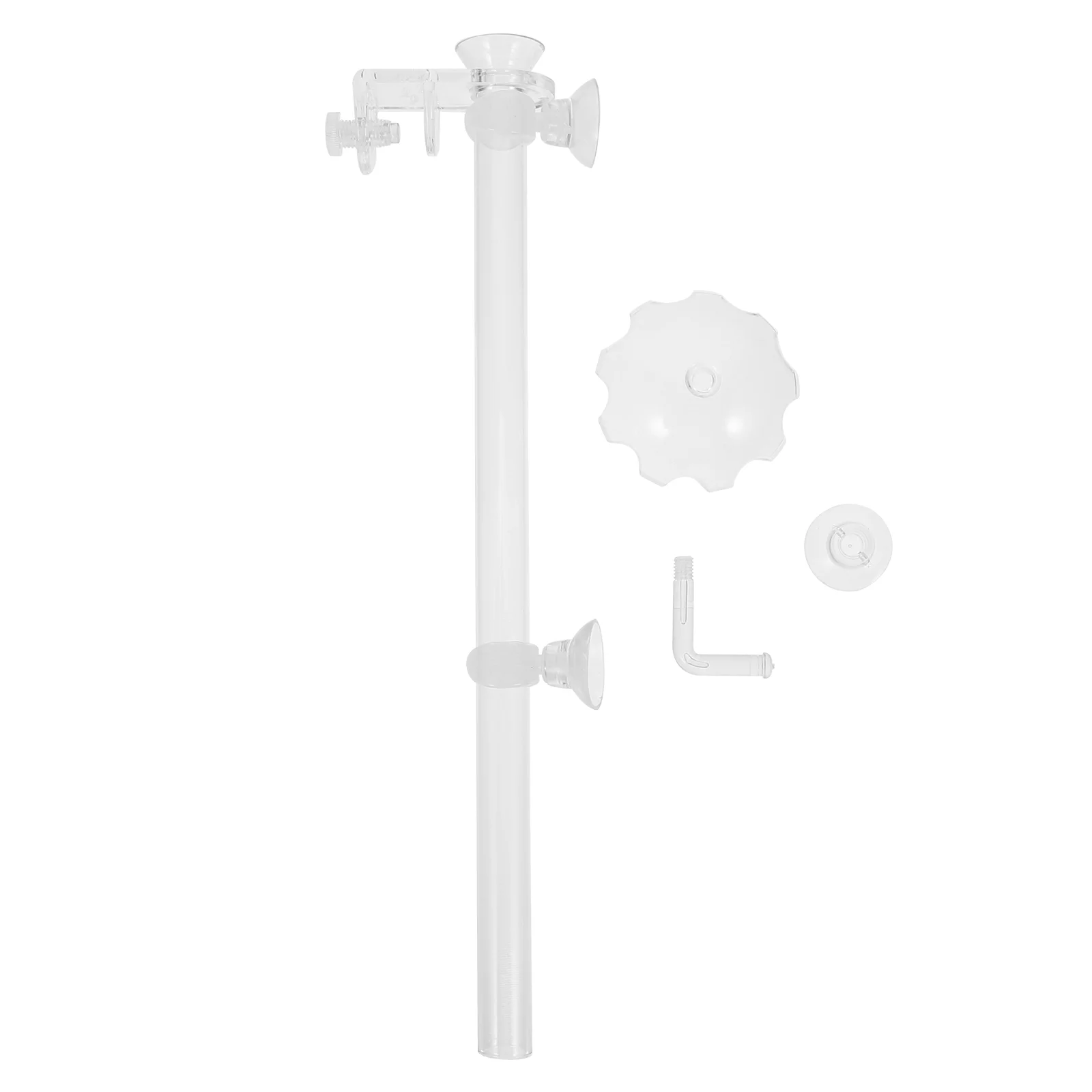 

Shrimp Feeder Tube Feeding Aquarium Tank Tray Container Bowl Transparent Plate Dish Accessory Set Household Shelter Ring Dropper