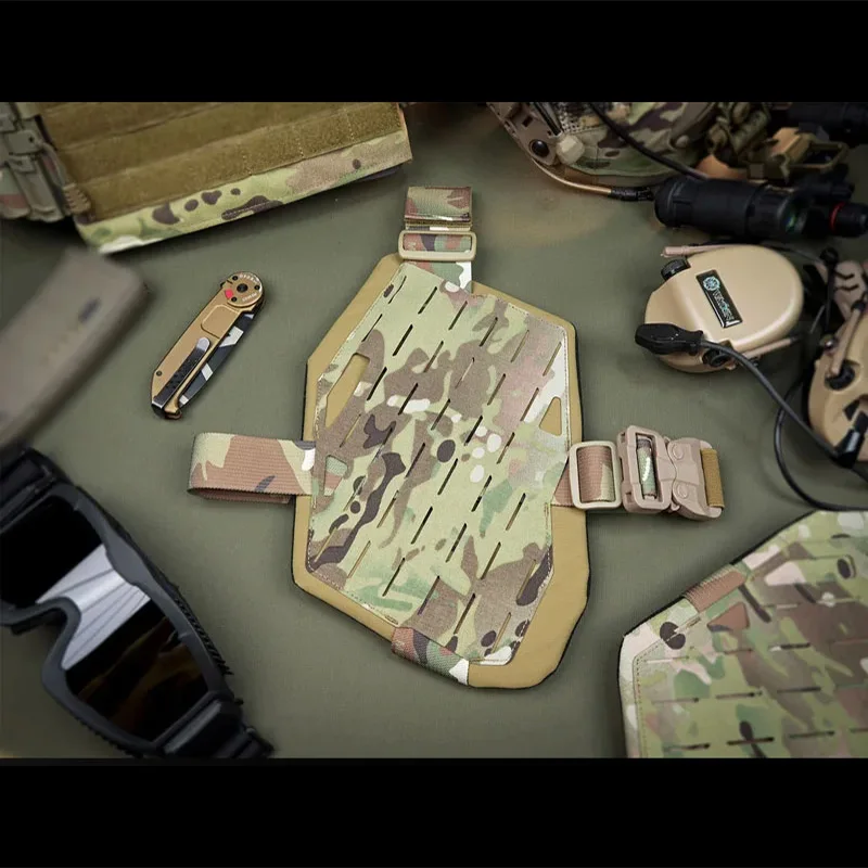 Фото Тактическая кобура DMGear Molle с подсумком для магазинов, защитой бедра, для Glock, охоты, страйкбола, креплением на левую ногу. №2