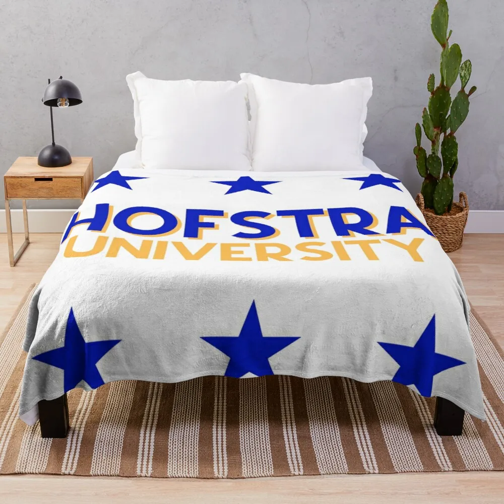 

Hofstra University Throw Blanket queen size baby blanket Hair blanket