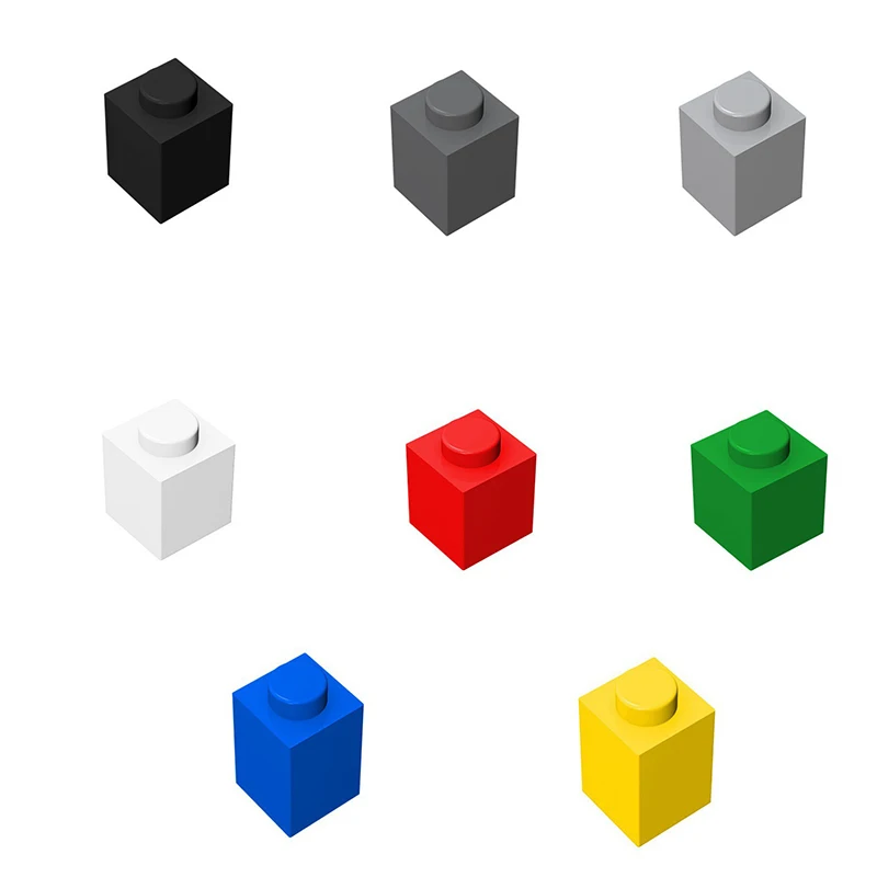 Pinlepai 3005 детали для кирпича 1x1 кирпичные блоки точечные технические плоские