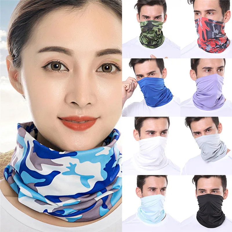 

Magic Polyester Bandana Headwear Seamless Tubular Hijab Neck Tube Sports Scarf Mask Headband Motorcycle Kerchief Hot Sale