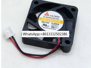 Вентилятор охлаждения сервера Y.S.TECH FD124010EB DC 12 В 0.12A 2-Wire 40x40x10 мм
