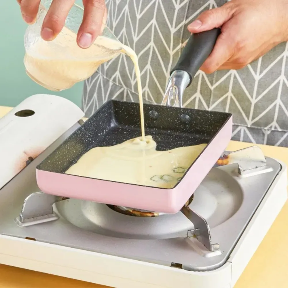 Японская сковорода тамагояки с антипригарным покрытием мини-сковорода для