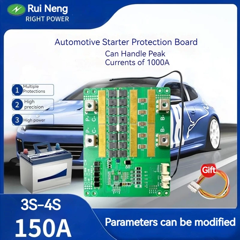 Батарея Bms 3S 4S 5S 6S 7S 8S 12S 13S 20S 21S Smart 12V 24V LiFePO4