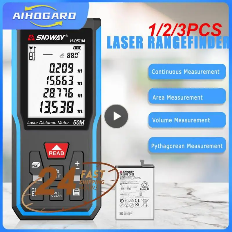 

Лазерный дальномер Mileseey, 1/2/3 шт., цифровой лазерный дальномер X5, лазерный измеритель, лазерная Лента