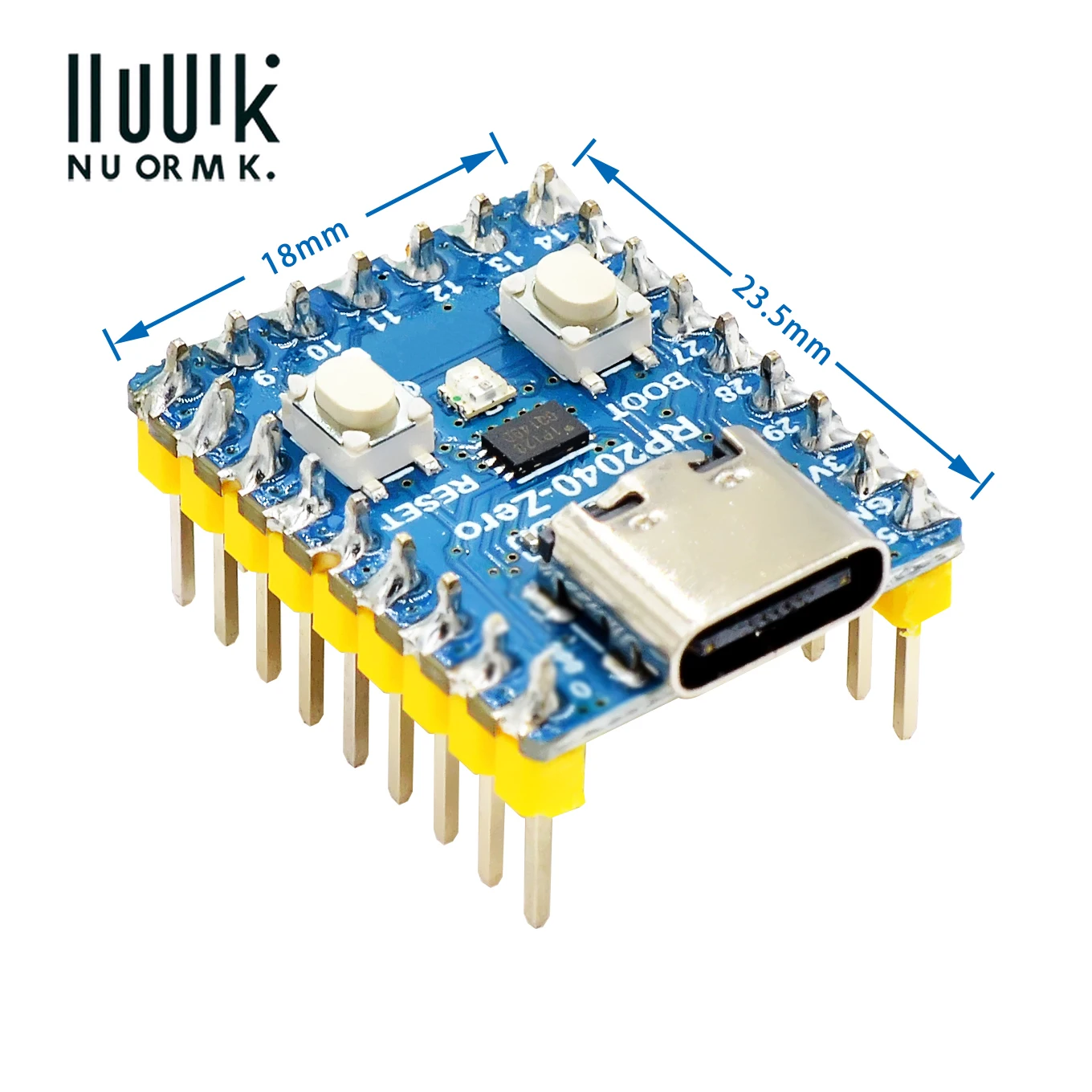 RP2040-Zero RP2040 для микроконтроллера Raspberry Pi модуль макетной платы PICO двухъядерный