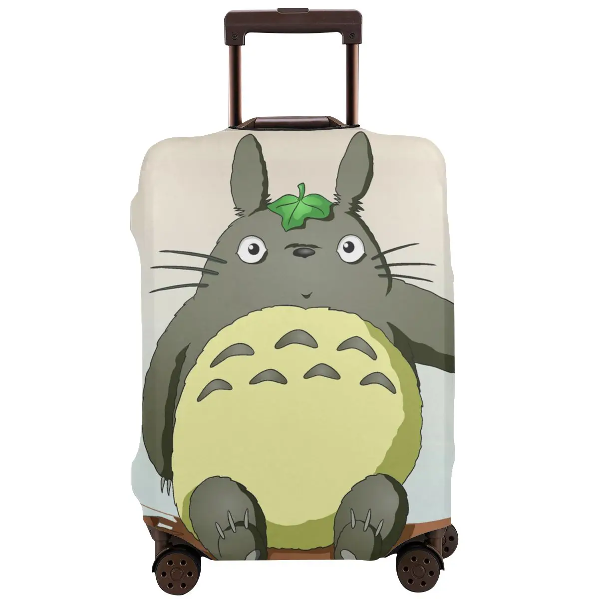 

Draw Totoro Travel Suitcase Luggage Case Washable Luggage Protective Cover Elastic Anti-Scratch Cover Protector Trolley