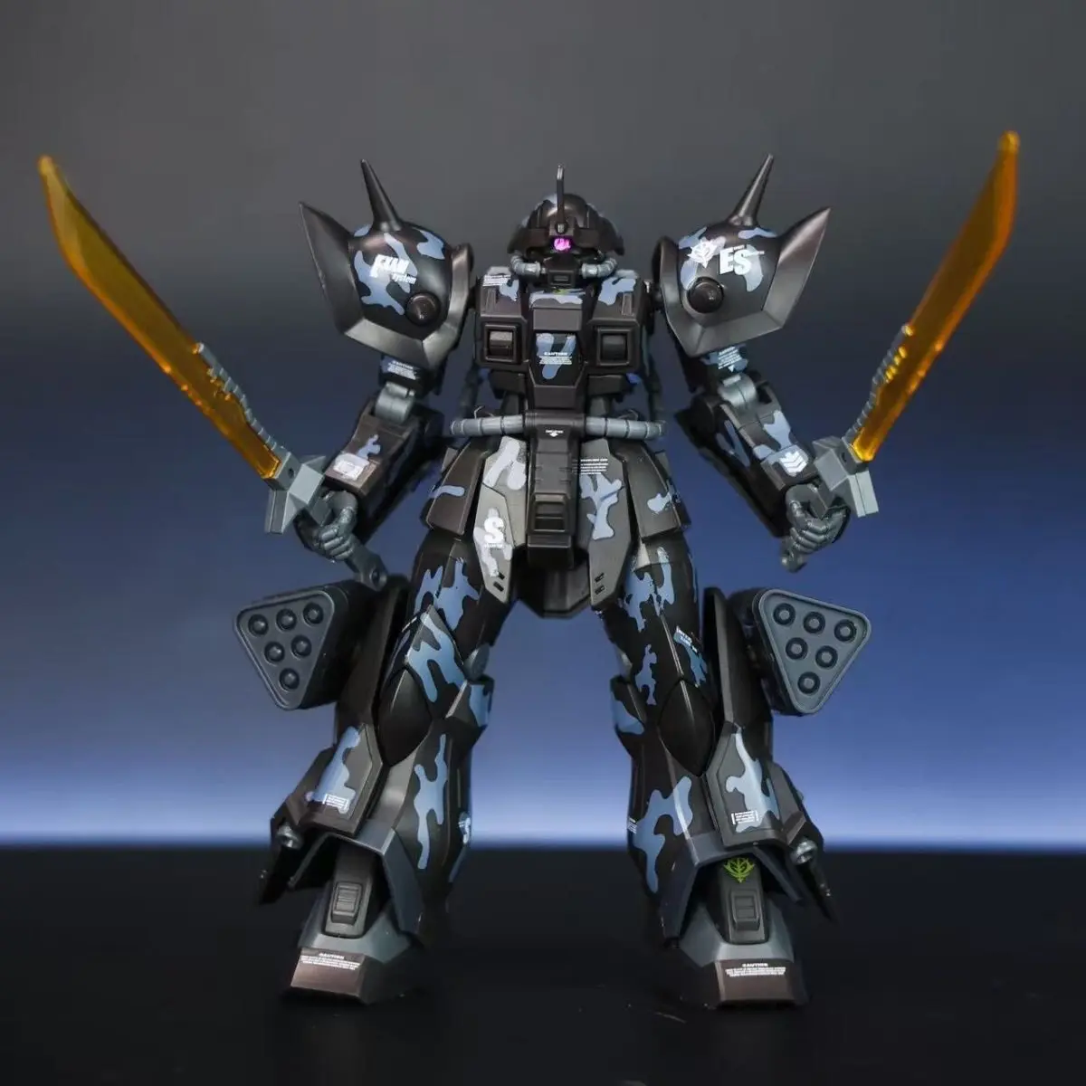 Фото Xingyuanshe HG 1/144 MS-08TX EXAM Efreet Custom Night Camo Сборная модель меха, пластиковая модель, подарок для взрослых коллекционеров и любителей хобби №3