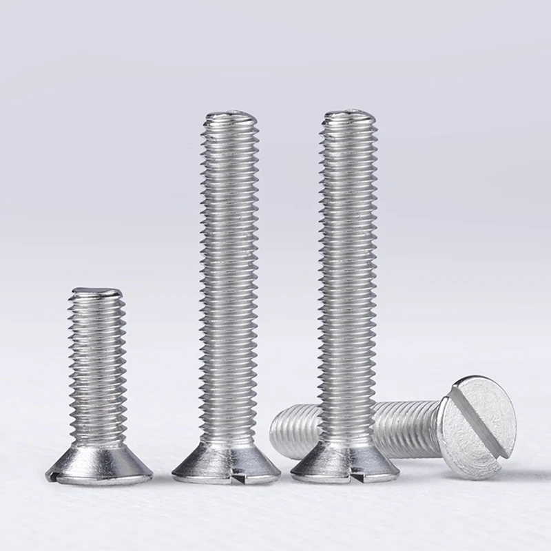 

50/500 шт., болты с потайной головкой из нержавеющей стали 304, длина 5-30 мм