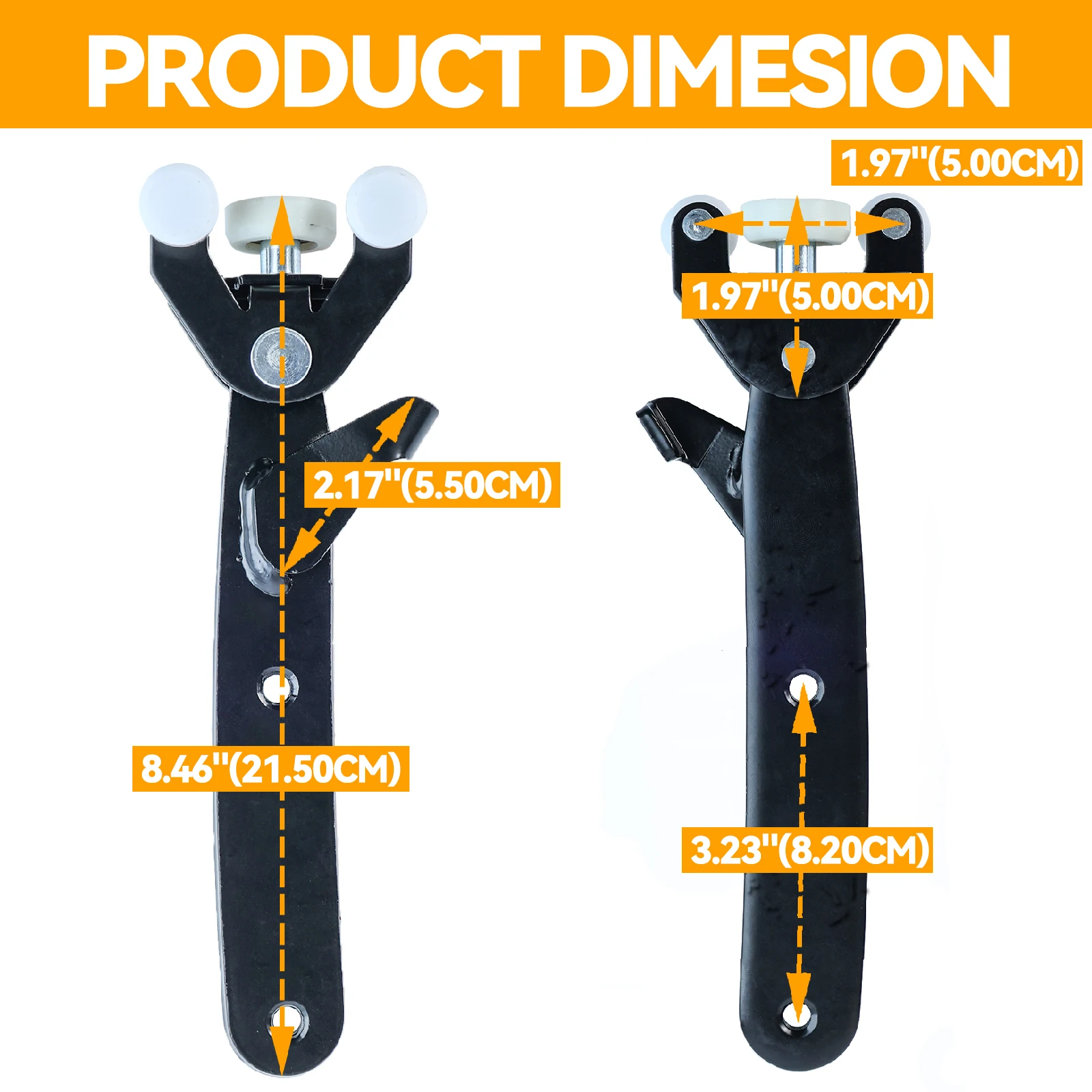 Боковая раздвижная дверь Нижняя роликовая Направляющая петля левая