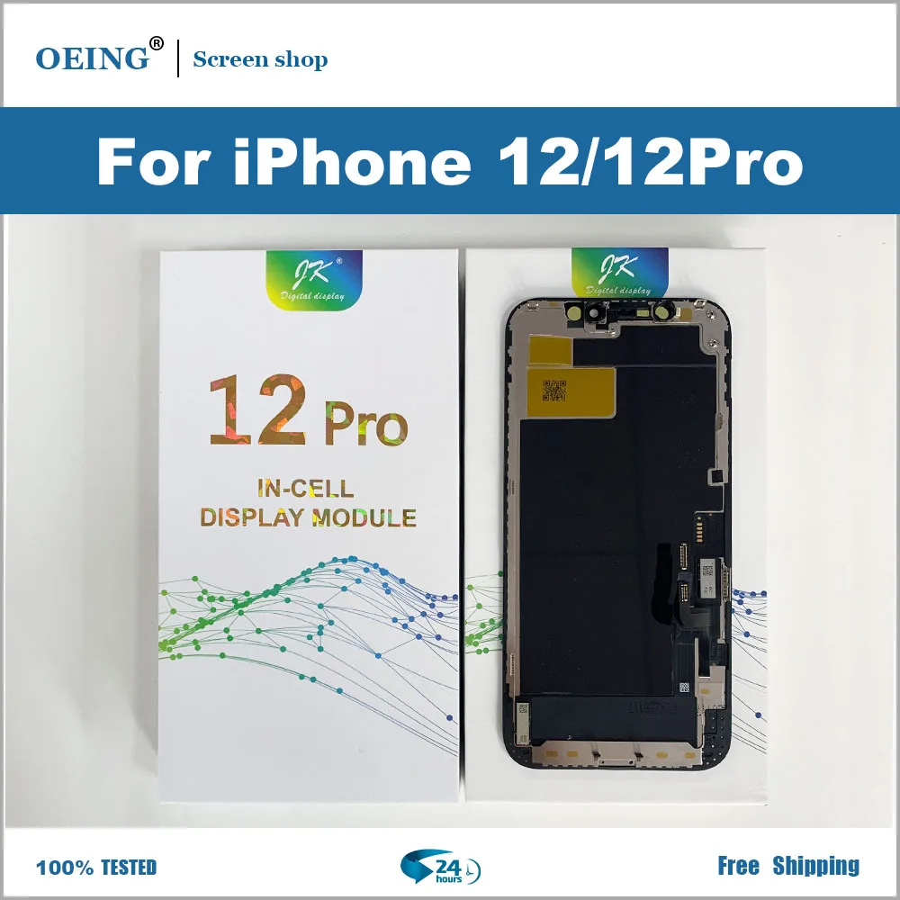 JK LCD For iPhone X XR XSMax 11 11PRO 12Pro Display Touch Screen Digitizer Assembly No Dead Pixel Replacement Parts |