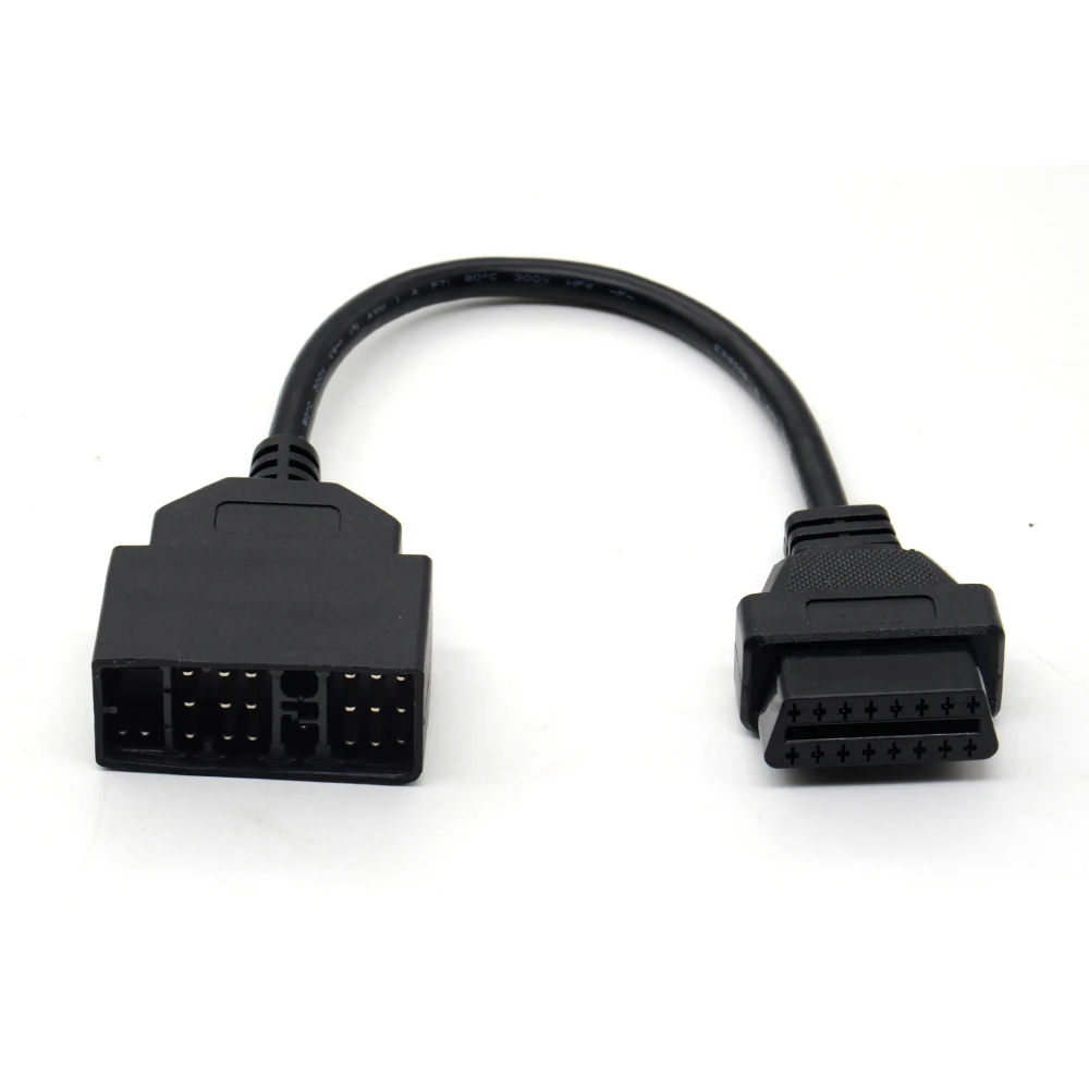 22Pin OBDII 16Pin гнездовой разъем Кабель-адаптер для Toyota DLC ведущий 22 контактный OBD2 16 Pin