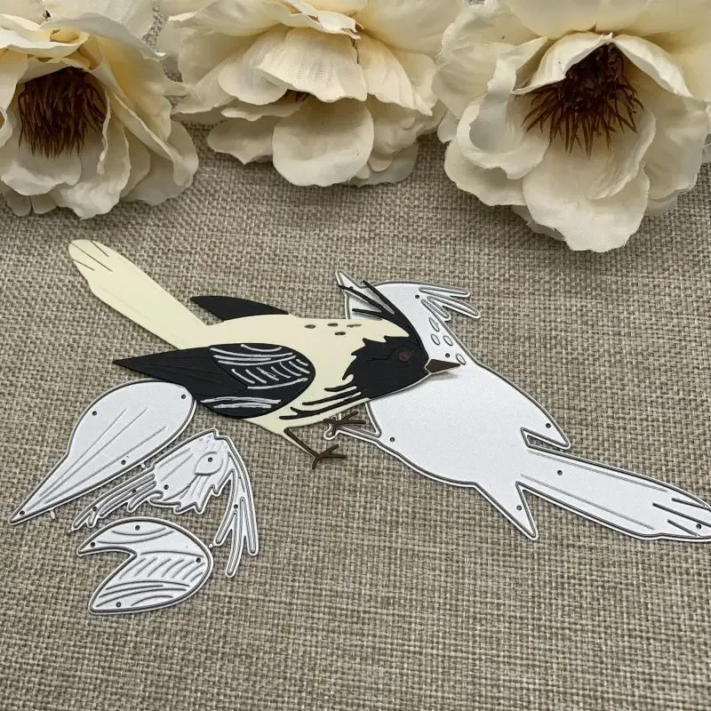Украшение в виде птиц металлические трафареты для резки DIY скрапбукинга