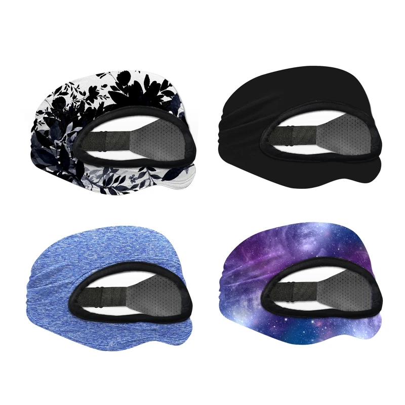 

Breathable VR Eye Mask Elastic Cover Compatible with Oculus Quest2 /Quest 2 HTC Vive Headset Washable VR Workouts E8BE