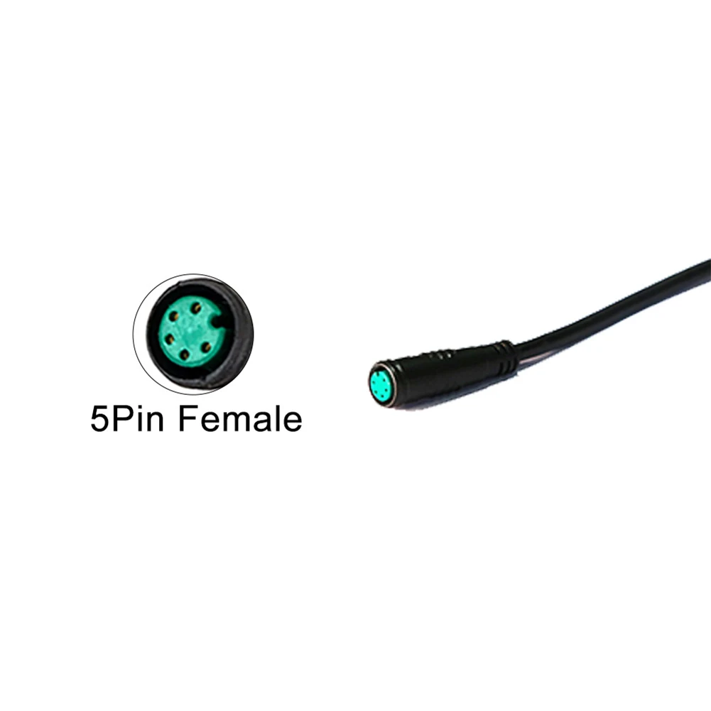 

1pcs Universal 2-6 Pin Female Extend Julet Cable Waterproof Connector For Ebike Display Accessories High Quality
