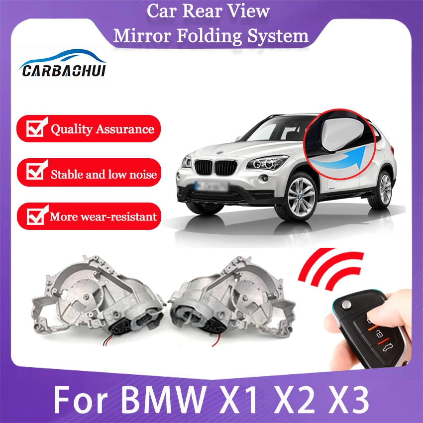 

Folding Mirror Intelligent Automatic Car Rearview Mirror Folding System Rear View Auto Side Mirrors Folding For BMW X1 X2 X3