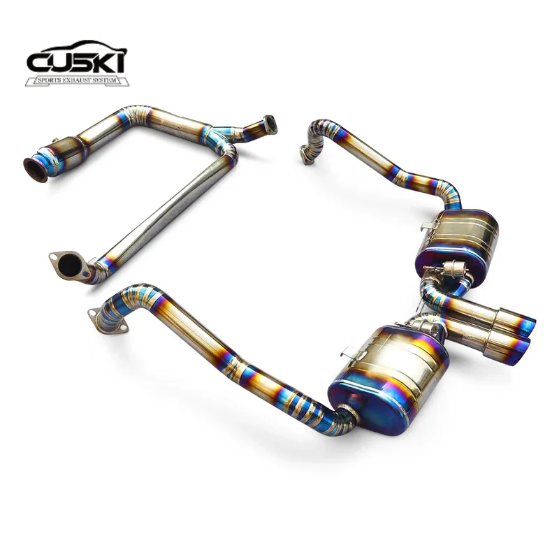 Pertains to Porsche 718 Boxster/Cayman 2.0T 2016-2023 выхлопная труба Escape Автомобильные фитинги для