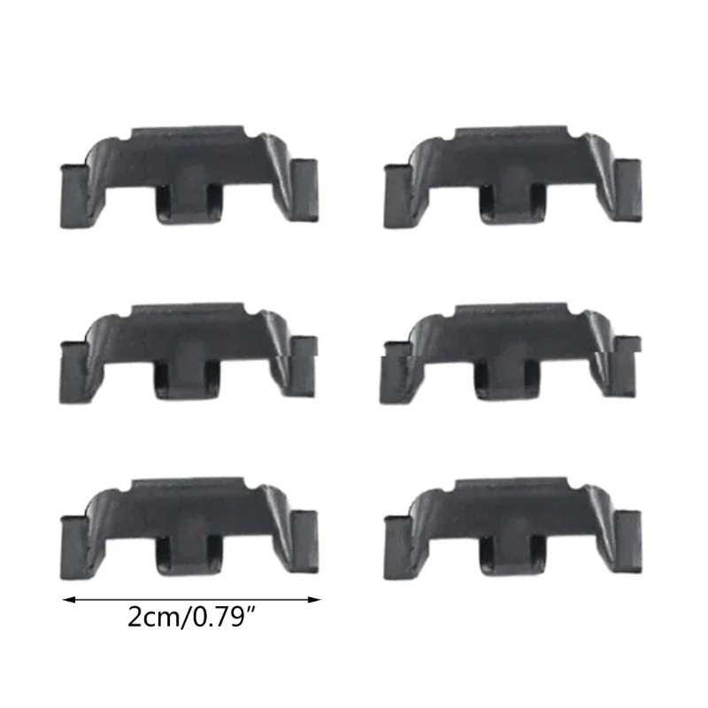 6 шт. зажимы для рамки фар автомобиля R55 R56 F54 F55 F56 F60 51132752145 зажим отделки крепежный