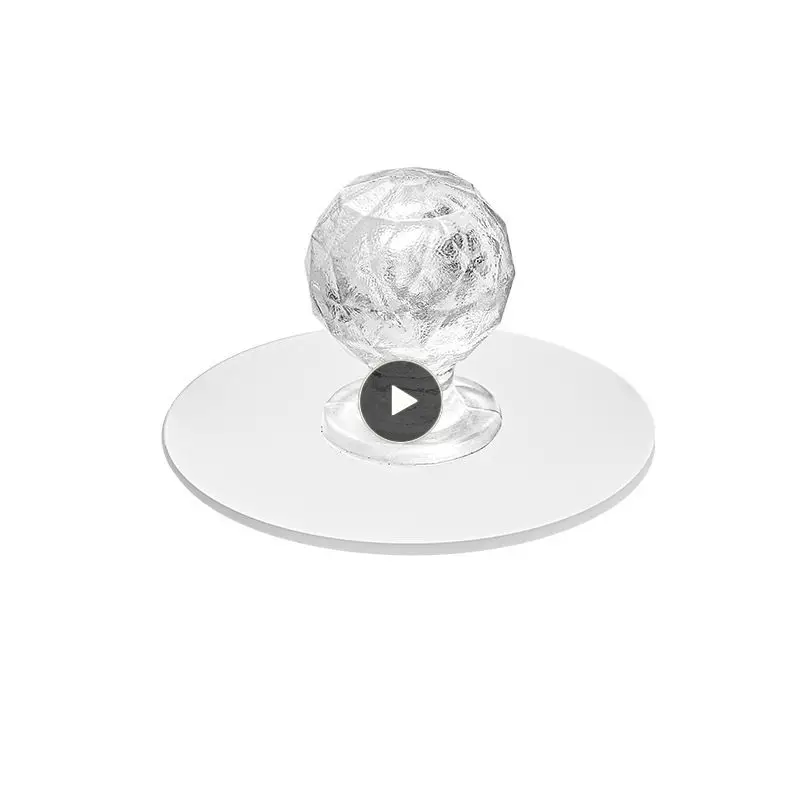 

Diamond Design Furniture Handle Creative Cabinet Handle Anti-slid Surface Design With High Stickiness Punch-free Practical Hot