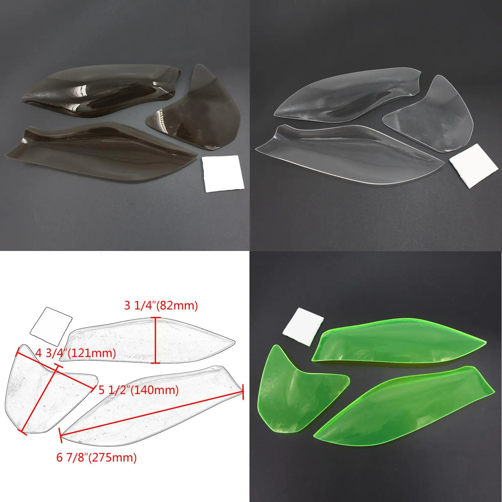 Крышка фар мотоцикла для 2009 20011 20113 2014 Einfach zu installieren Professional Durable