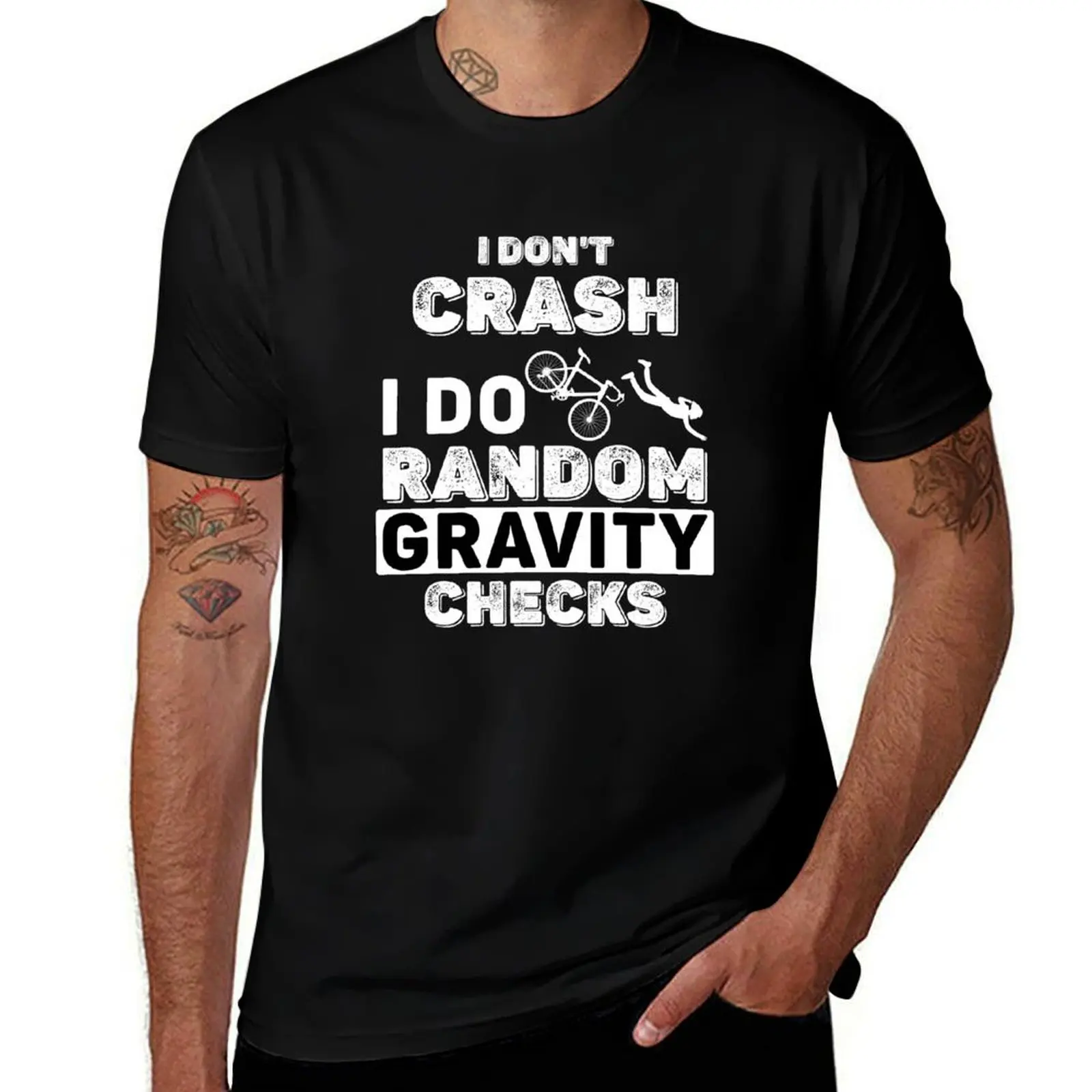 Фото для футболки дизайнерские каламбурские рубашки Lover Cycopath man - футболка Funny Checks Gravity Велосипедные рубашки хлопок №1