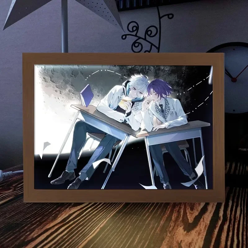 Световые картины серии BLUE LOCK декоративные украшения ночные огни креативные