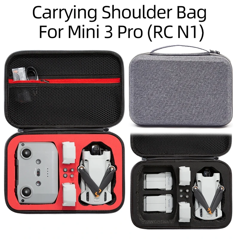 

Portable Storage Pouch for Mini 3 Pro Drones Hand Bag Wear-resistant Cover