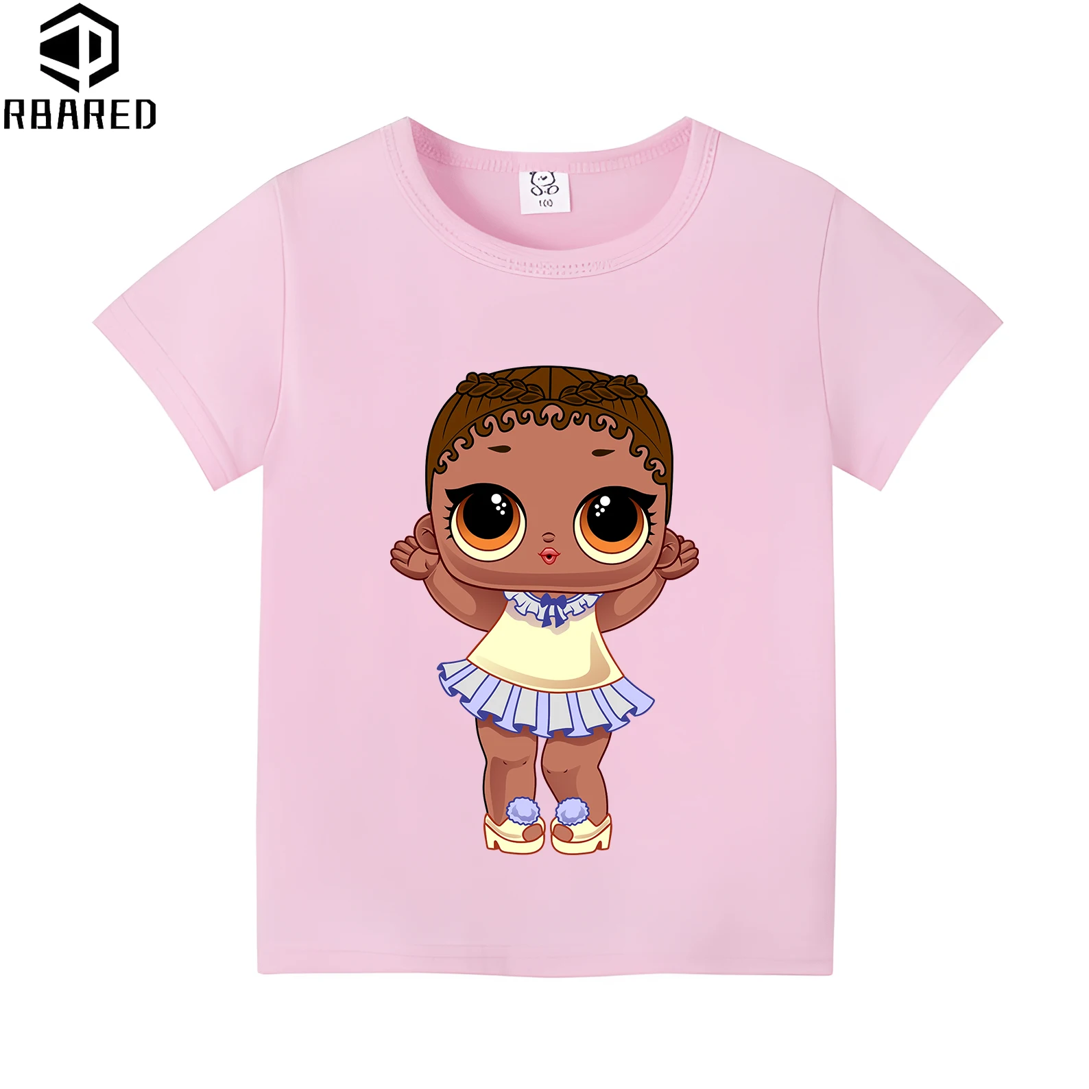 Милая летняя детская футбольная футболка с нарисованным рисунком щенка и