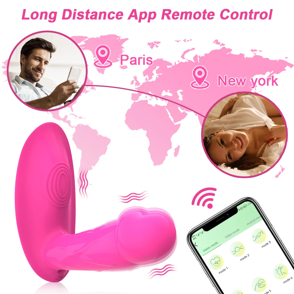 DearVibe Беспроводной вибратор для интимных зон