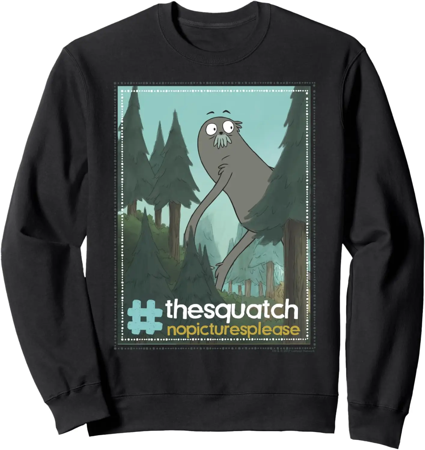 Толстовка CN We Bare Bears The Squatch No Pictures пожалуйста