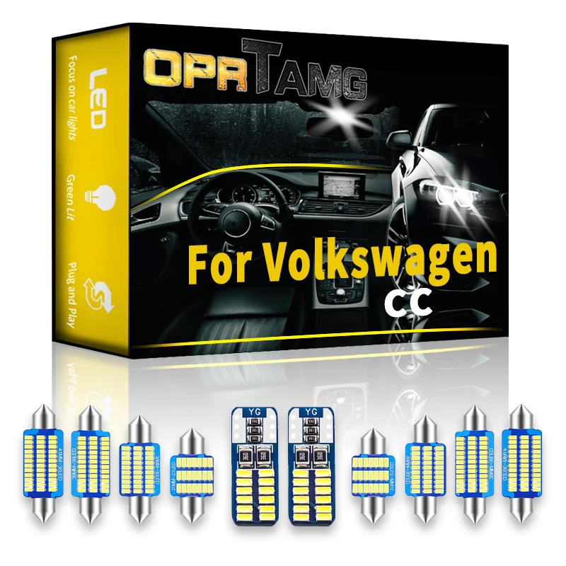 

Автомобильная светодиодная лампа для внутреннего освещения OPRTAMG Canbus для Volkswagen CC 2004 2005 2006 2007 2008 2009-2010