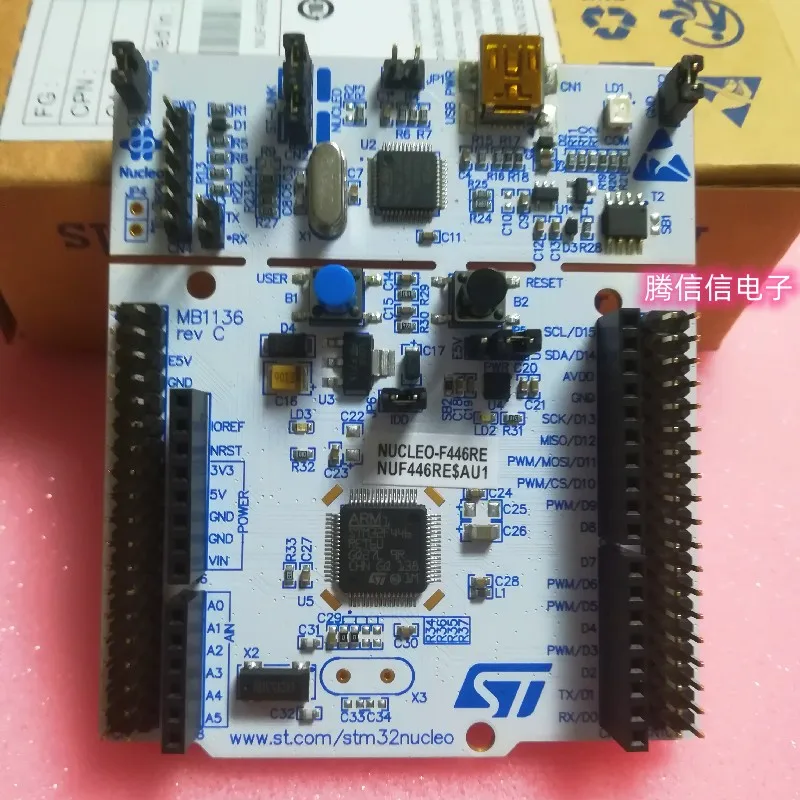 Spot NUCLEO-F446RE STM32 Nucleo-64 плата разработки STM32F446RE MCU, поддерживает Arduino & ST morpho