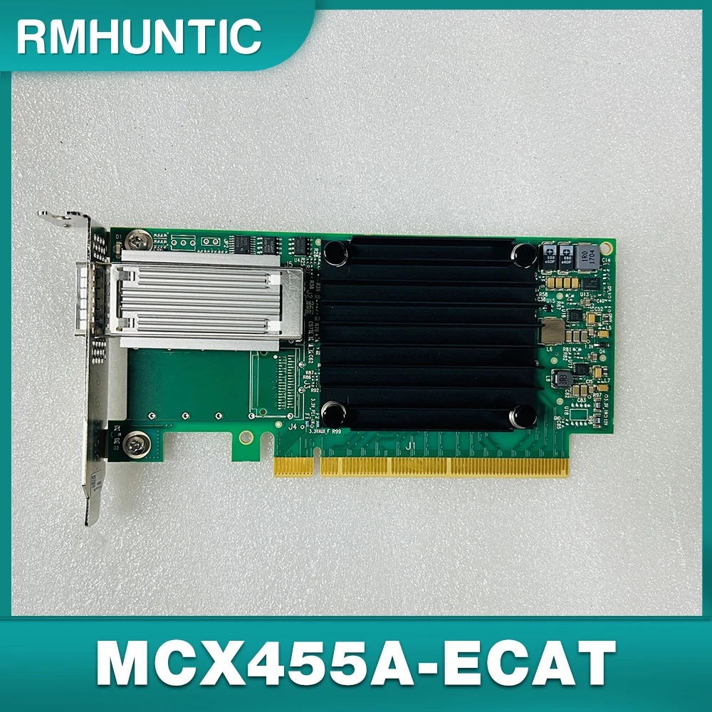 Фото Высоконадежная сетевая карта MCX455A-ECAT ConnectX-4 100G с одним портом 10-гигабитного Ethernet 00KH926 №2