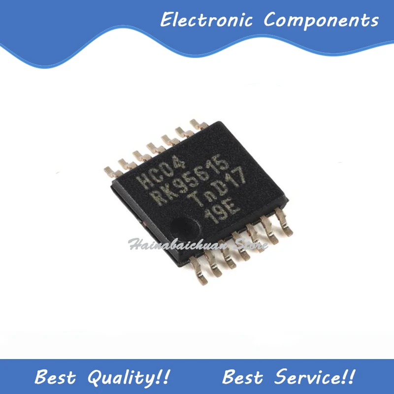 

10 шт./лот 74HC04PW-Q100 TSSOP14 новая и оригинальная фотография
