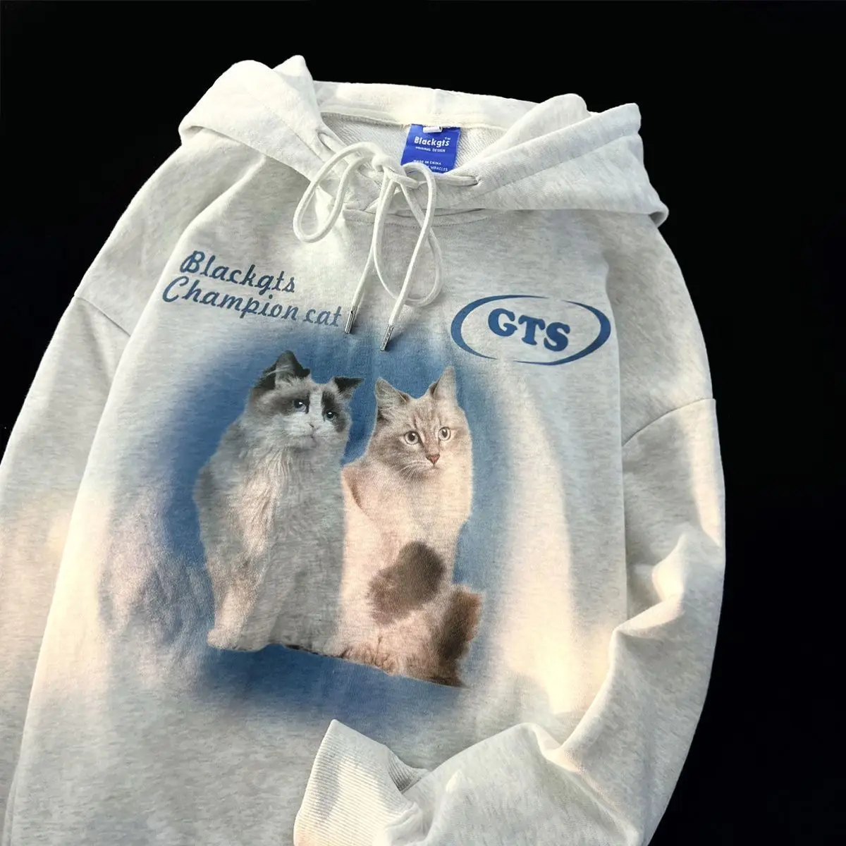 Рисунок 3 - Осенняя американская ретро-толстовка с котом