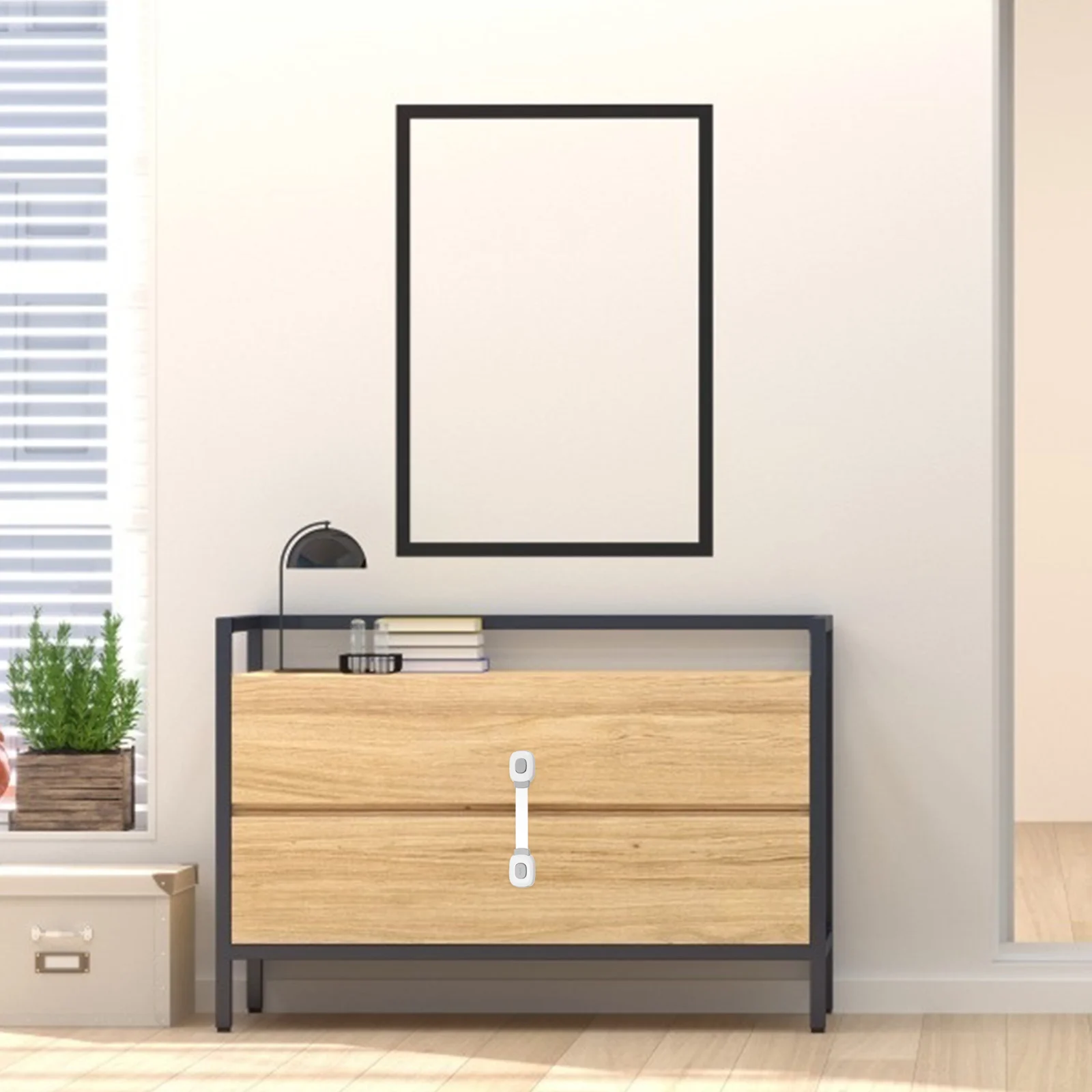 4 шт. замки для ящиков безопасности детей детские защелки шкафа защиты безопасная