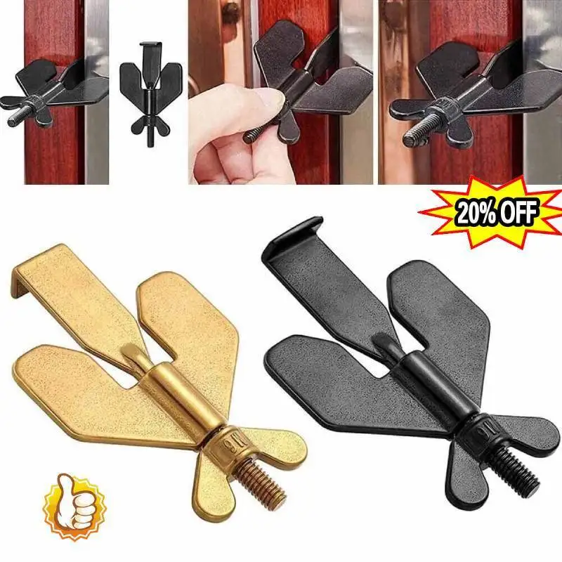 

Door Stoppers Security Portable Door Lock for Travel Hotel Door Locks Travelers Safety Door Stopper for Home Apartment Dormitory