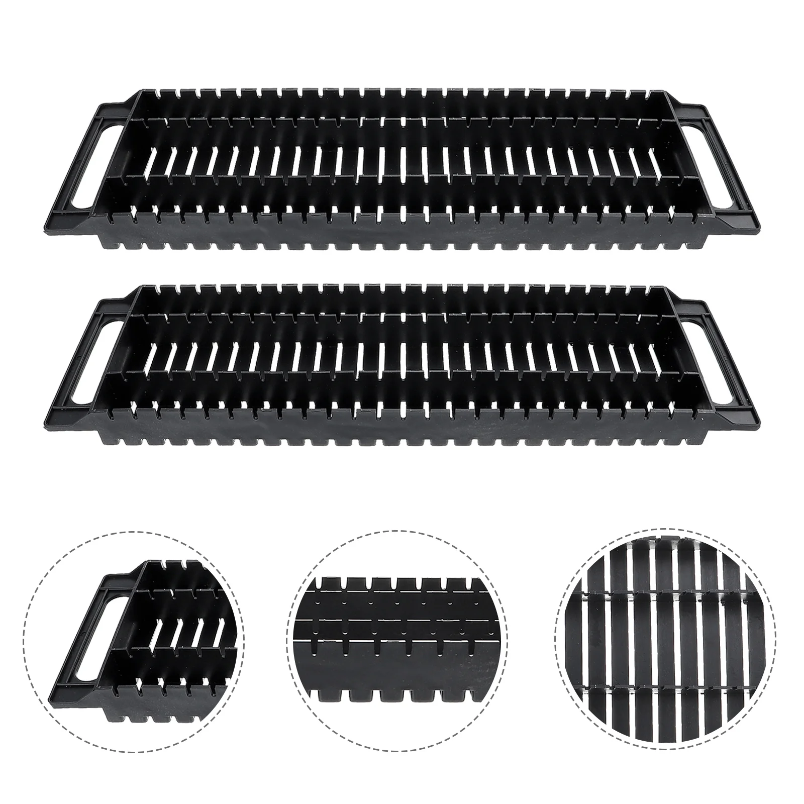 

2 Anti- static Bar Rack Circuit Board Pcb Bracket Binaural Anti- static Bar Rack Black